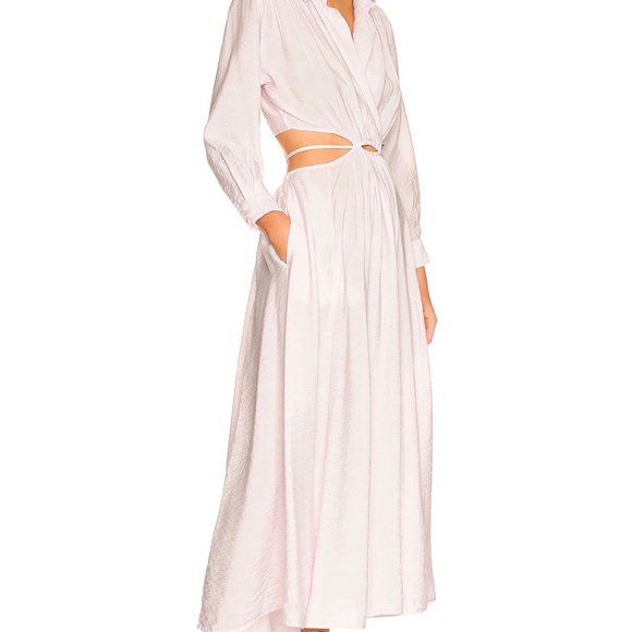 Young Broke & Fabulous Lilac Derby Cut Out Dress - Picture 2 of 8